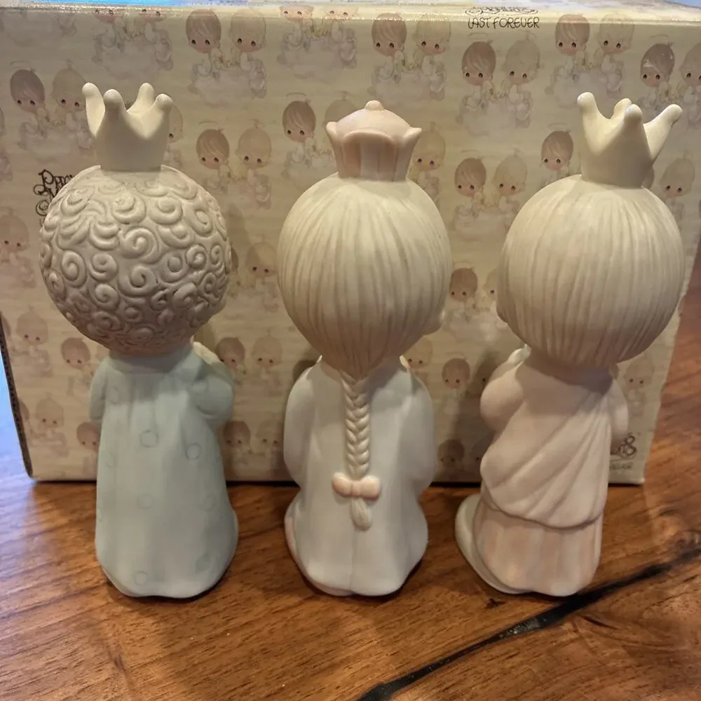 1981 Enesco Precious Moments Wee Three Kings Figurine‎ #E-5635